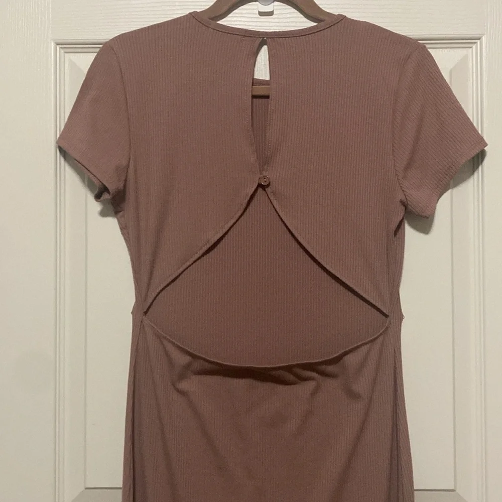 Women's Bodycon Dress | Color: Topaz | Size: Large - Picture 3 of 9